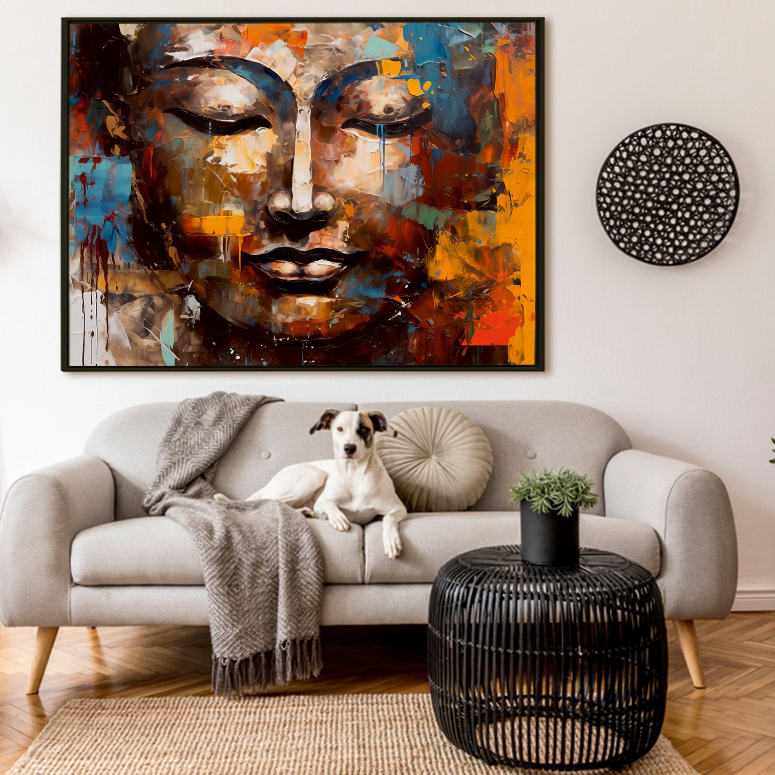 Abstract wall art Abstract canvas Modern wall art cheapest Modern decor Buddha canvas Buddha statue Meditation canvas Buddha Buddha art Yoga decor