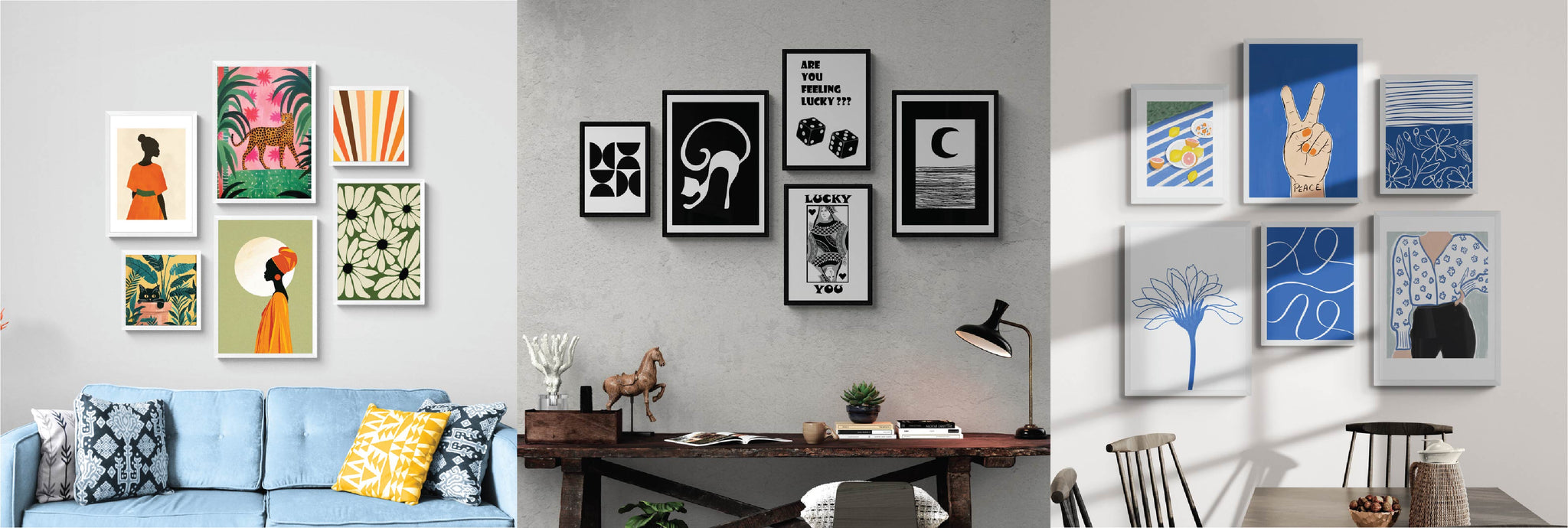 10 Creative Gallery Wall Ideas to Transform Any Space