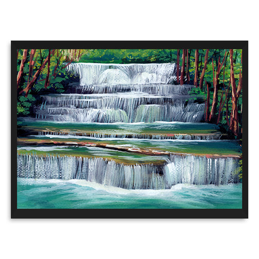 Tranquil Oasis Canvas Wall Painting