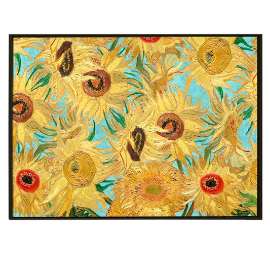 A Celebration of Life: The Beauty and Joy of Van Gogh's ‘Sunflowers’ Painting Art Print Framed Canvas