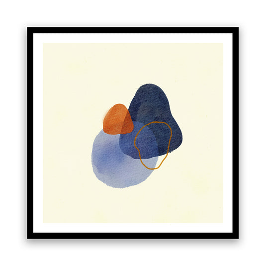 Minimalist Composition of Soft Shapes in Subtle Harmony