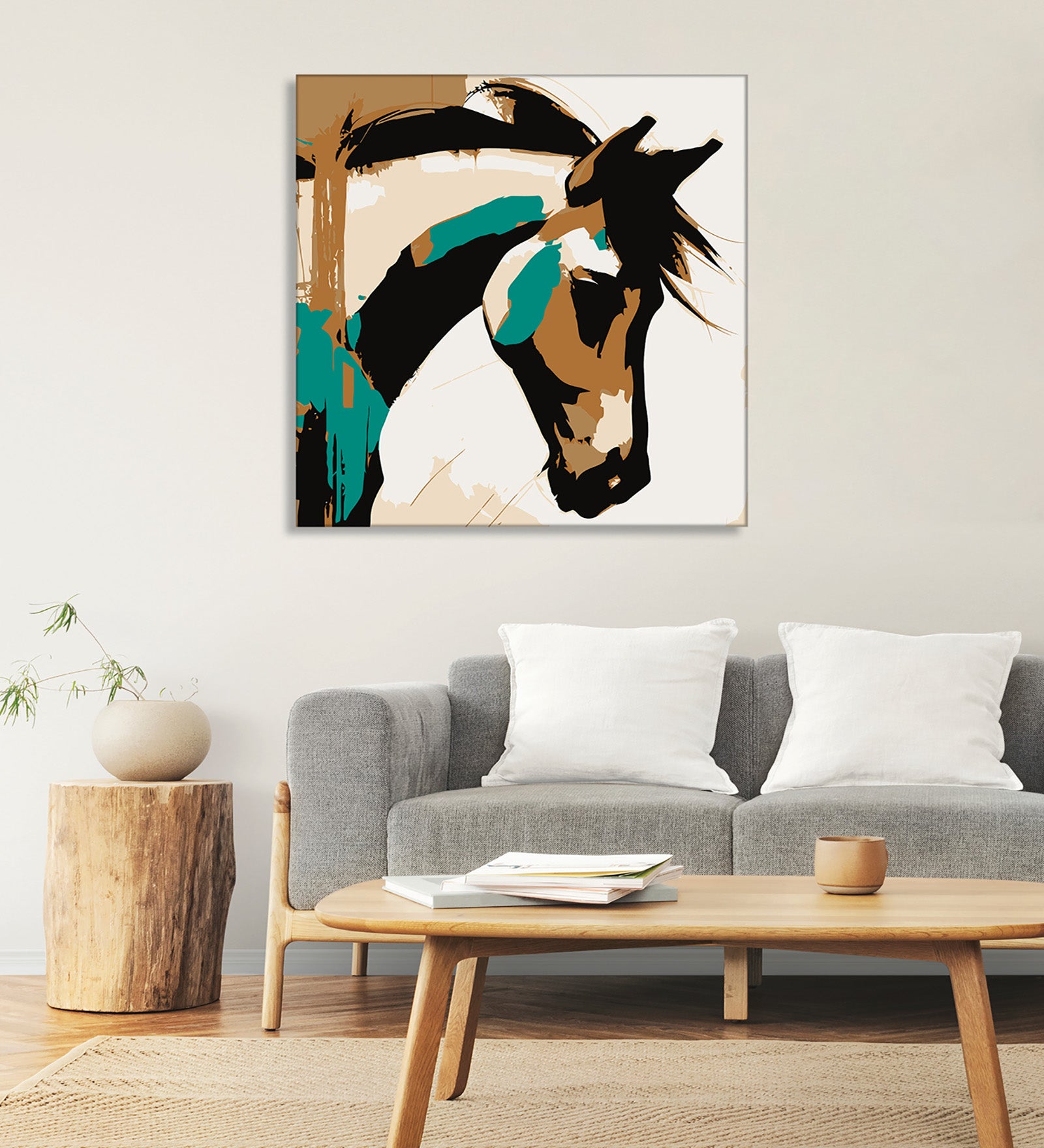 A Canvas Ode to the Horse: Timeless Symbol of Freedom