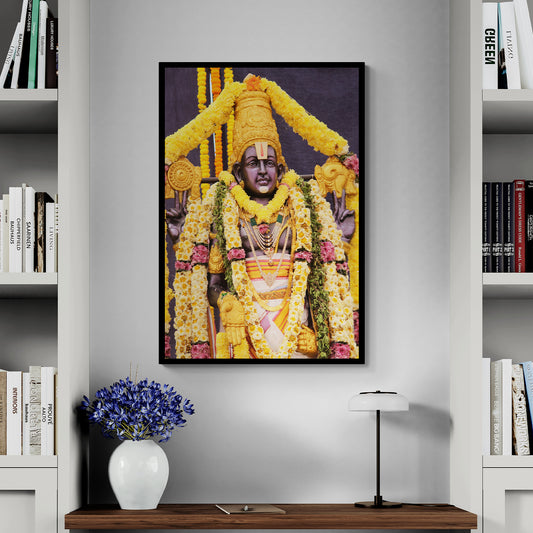 shri tirpari balaji canvas painting from anciq