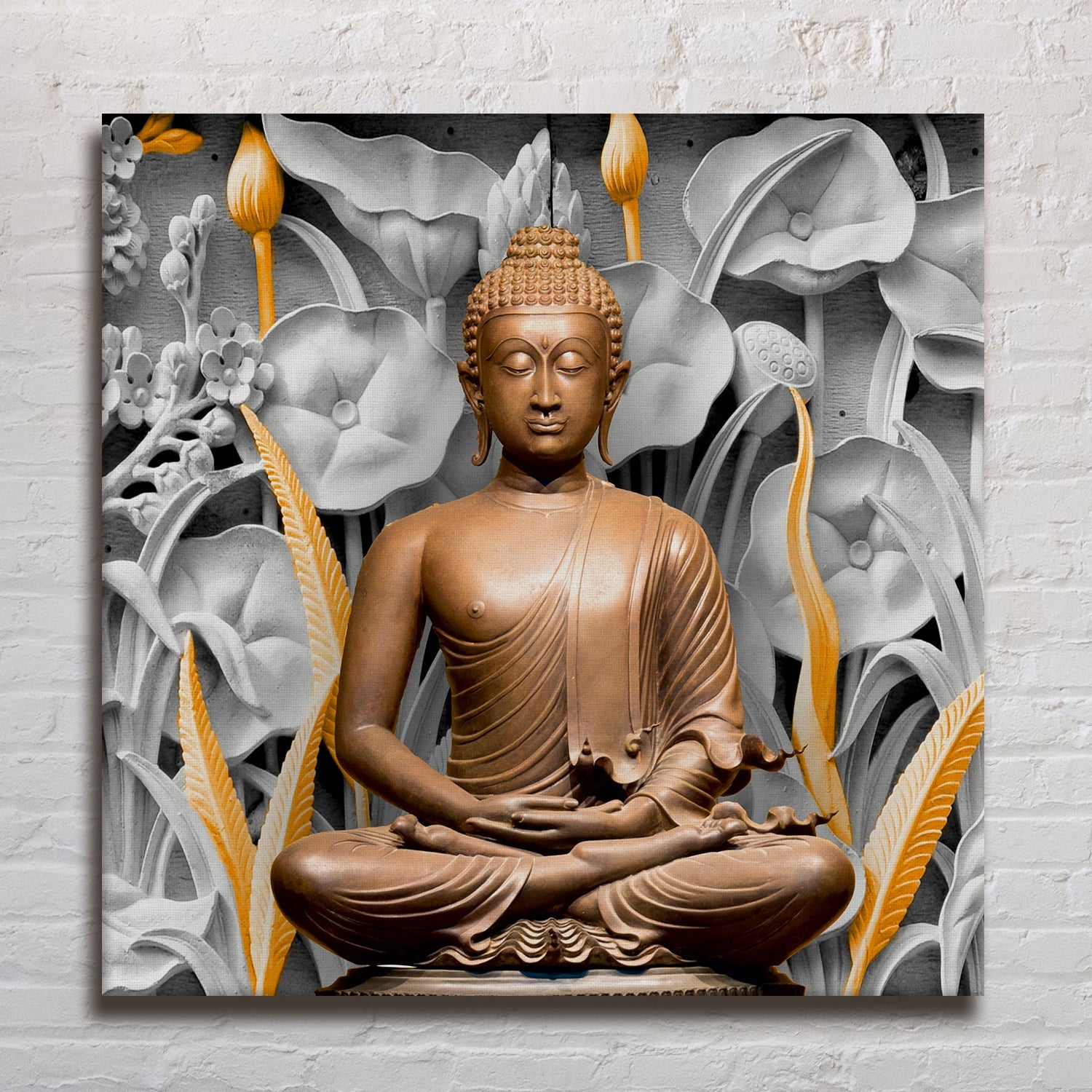 Buddha Vastu Wall Art Canvas Painting 