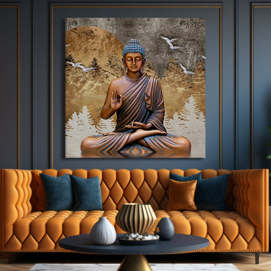 Buddha Wall Art Canvas Painting